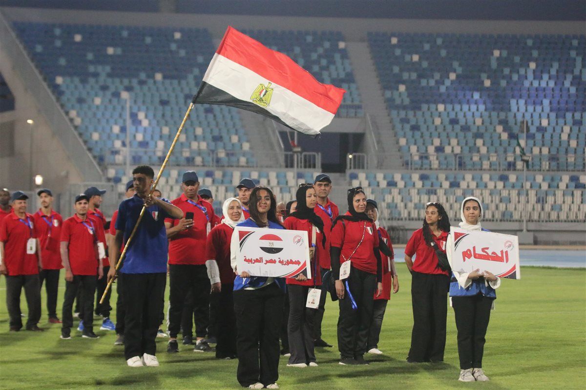 جانب من مراسم حفل الافتتاح، فيتو
