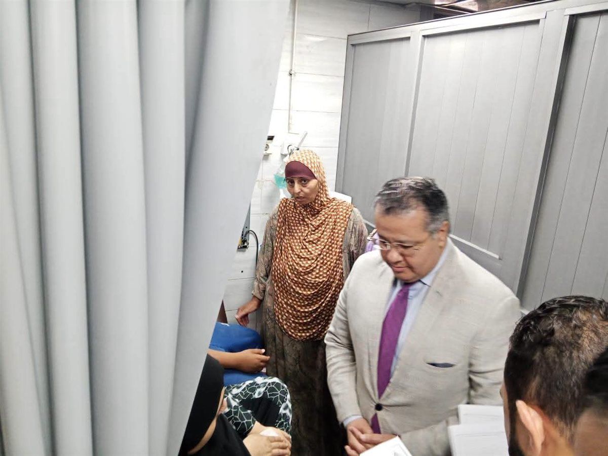 متابعة  مصابي الكلور بالقليوبية، فيتو