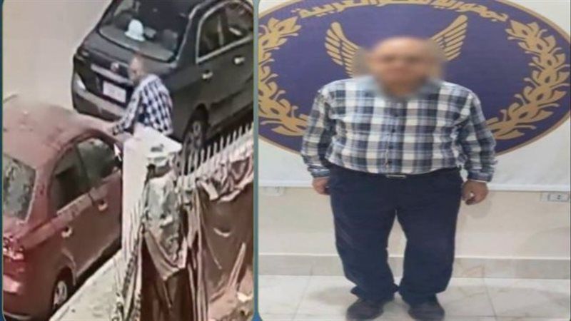 كسر زجاج سيارة بسوهاج..