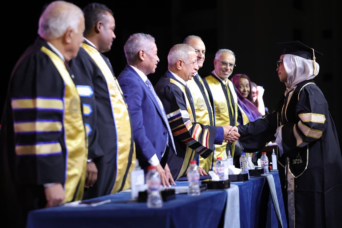 تخريج دفعة جديدة من جامعة الأحفاد السودانية فرع العلمين