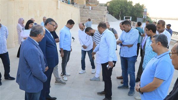 محافظ قنا يتابع تنفيذ مشروع تطوير مرسى دندرة السياحي (صور)