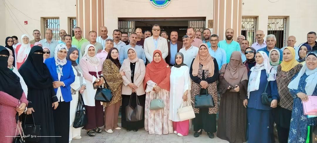 اجتماع موسع لقيادات كفر البطيخ ودمياط الجديدة التعليمية