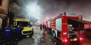 حريق مروع بالقاهرة.. وفيات ومصابين في مصنع ملابس بالزيتون