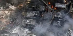 غارة إسرائيلية على محيط بلدة العباسية جنوبى لبنان