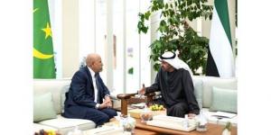 رئيسا الإمارات وموريتانيا يبحثان تعزيز علاقات التعاون بين البلدين وتداعيات التطورات الإقليمية