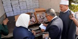 محافظ الدقهلية يشهد تسلم الدفعة السابعة من لحوم صكوك الأضاحي والإطعام