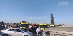 مصرع 4 أشخاص وإصابة طالب في حادثين منفصلين بالشرقية