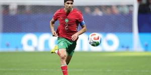أشرف حكيمي يحقق رقمًا غائبًا عن منتخب المغرب منذ مونديال 1998