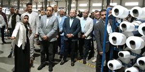بـ10 ملايين دولار.. مدبولي يفتتح مصنعا جديدا بالسخنة لإنتاج خيوط البوليستر (صور)
