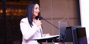 75 ألف متطوع في الهلال الأحمر، مايا مرسي تستعرض تجربة مصر في العمل الإنساني