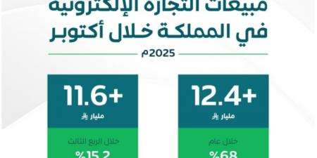 +30 مليار ريال مبيعات التجارة الالكترونية بالمملكة في أكتوبر