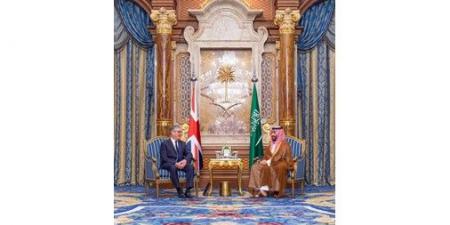 ولي العهد السعودي يبحث مع رئيس الوزراء البريطاني في جدة العلاقات الثنائية والتطورات الإقليمية
