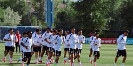 منتخب مصر يتدرب بملعب جونزاجا استعدادا لمواجهة نيوزيلندا (صور)