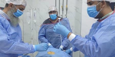 مناظير الجهاز الهضمي بفاقوس تنجح في تركيب أنبوب تغذية معدية لمسنة