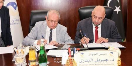 الجهاز الوطني للتنمية الليبي يوقع مذكرة تفاهم مع "أورا" المملوكة لساويرس لتنفيذ عدد من المشروعات (صور)