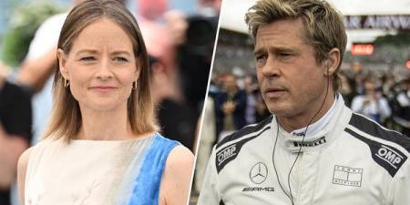 جودي فوستر تثير الجدل: فيلم «F1» لبراد بيت يبدو كأنه من صنع الذكاء الاصطناعي