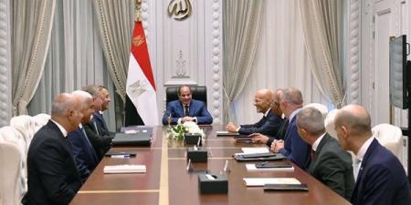 السيسي: نتطلع لزيادة استثمارات "إيني" في مصر وتذليل أي تحديات تُواجه أعمالها