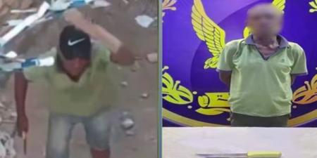 بسلاح أبيض، سقوط عاطل هدد طليقته أمام منزلها بالإسكندرية والأمن يتدخل