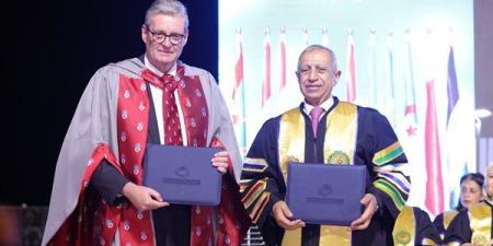 "الأكاديمية العربية" توقع اتفاقية الدرجة المزدوجة مع جامعة لانكشاير البريطانية