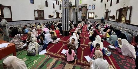ختم القرآن الكريم خلال جلسة واحدة، طلاب الأزهر يتألقون في يوم السرد القرآني (فيديو وصور)