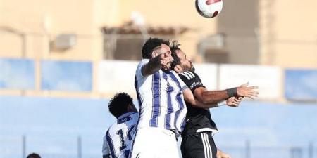 إسلام جابر رجل مباراة المقاولون والجونة في الدوري