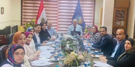جامعة دمنهور تشارك في تقييم مشروعات المبادرة الوطنية للمبادرات الخضراء الذكية (صور)