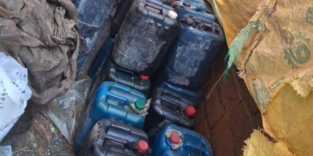 التحفظ على 2.5 طن محروقات قبل تهريبها للسوق السوداء بالفيوم