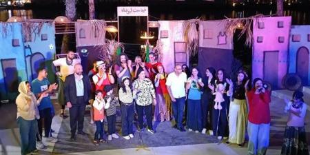 انطلاق العرض المسرحي "مين مع مين" بمكتبة مصر العامة بالمنصورة (صور)