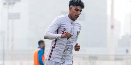 بعد تعافيه، محمد السيد يشارك في تدريبات الزمالك استعدادا لأبو قير للأسمدة