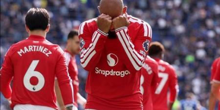 تقييمات سيئة لمانشستر يونايتد بعد التعادل أمام إيفرتون بالدوري الإنجليزي