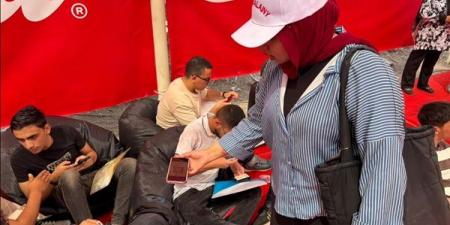 انتظام إجراءات الكشف الطبي للطلاب الجدد بطب قصر العيني (صور)