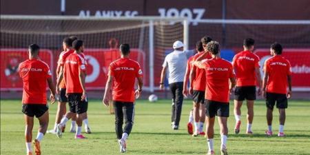الأهلي يختتم تدريباته لمواجهة المقاولون العرب