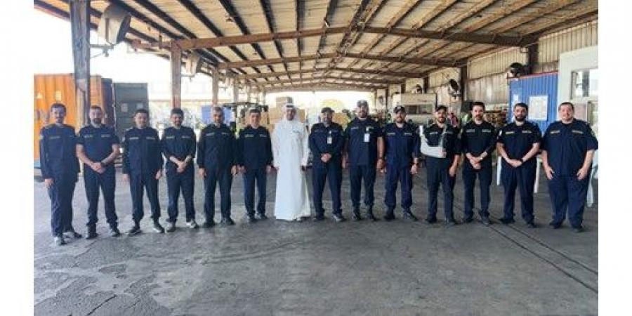 نائب رئيس الجمارك: مواصلة العمل بروح الفريق الواحد والالتزام بأعلى معايير الدقة والانضباط