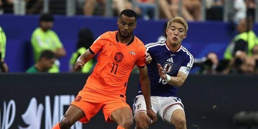 كأس العالم، تعادل سلبي بين هولندا واليابان في الشوط الأول