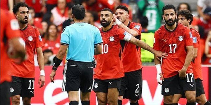 محمود صابر يسجل الهدف الأول لمنتخب مصر في مرمى إيران