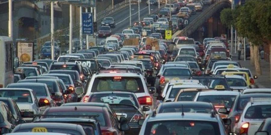 حالة المرور اليوم، كثافات متحركة بالقاهرة والجيزة والقليوبية