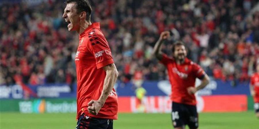 الدوري الإسباني، أوساسونا يتعثر بالتعادل على ملعبه أمام ليفانتي