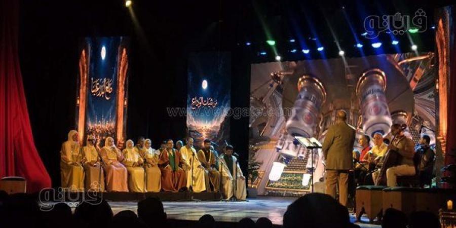 فرقة الإنشاد الديني تفتتح حفل "مدد يا رسول الله" على المسرح القومي (صور)
