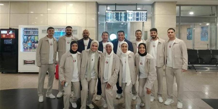 بعثة الكاراتيه تغادر إلى إيطاليا للمشاركة في دورة ألعاب البحر المتوسط