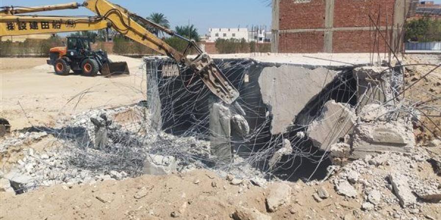 إزالة 36 حالة تعدٍّ على 86 فدانًا بالإسماعيلية ضمن المرحلة الأولى من الموجة الـ 30 (صور)