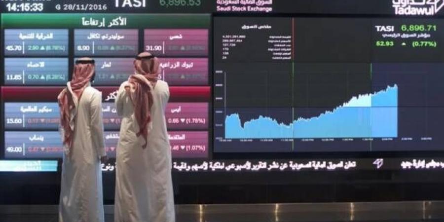 مؤشر "تاسي" يستهل أولى جلسات الأسبوع مرتفعاً 0.27%